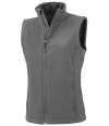 RS902F R902F Result Recycled Ladies Printable Soft Shell Bodywarmer workguard grey colour image